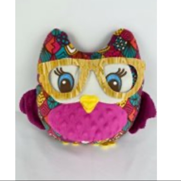 NWT Girl Scout Owl Little Brownie Cookies Pillow - Picture 1 of 7